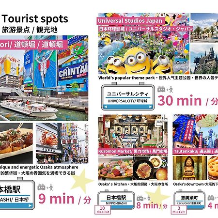 Bijou Suites Ai Osaka Bagian luar foto